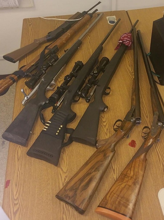 Sheriff’s Office Uncovers Gun Stash House
